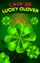 Cash 20 Lucky Clover